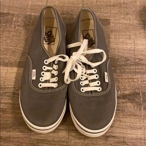 Grey Vans Shoes